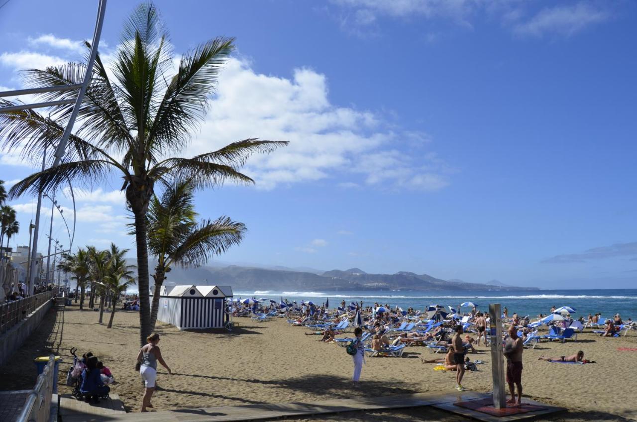 Seafront Terrace Home Las Canteras Beach - Wifi Las Palmas Buitenkant foto