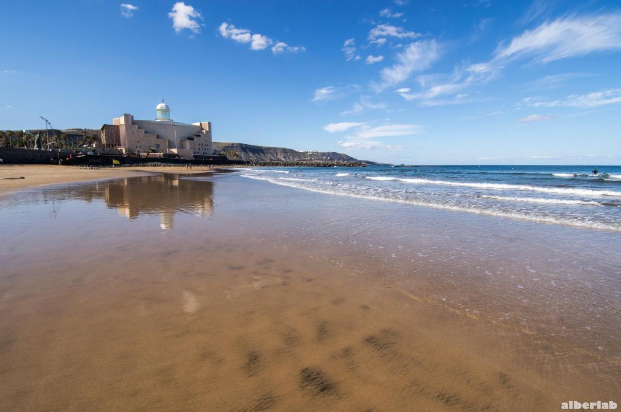 Seafront Terrace Home Las Canteras Beach - Wifi Las Palmas Buitenkant foto